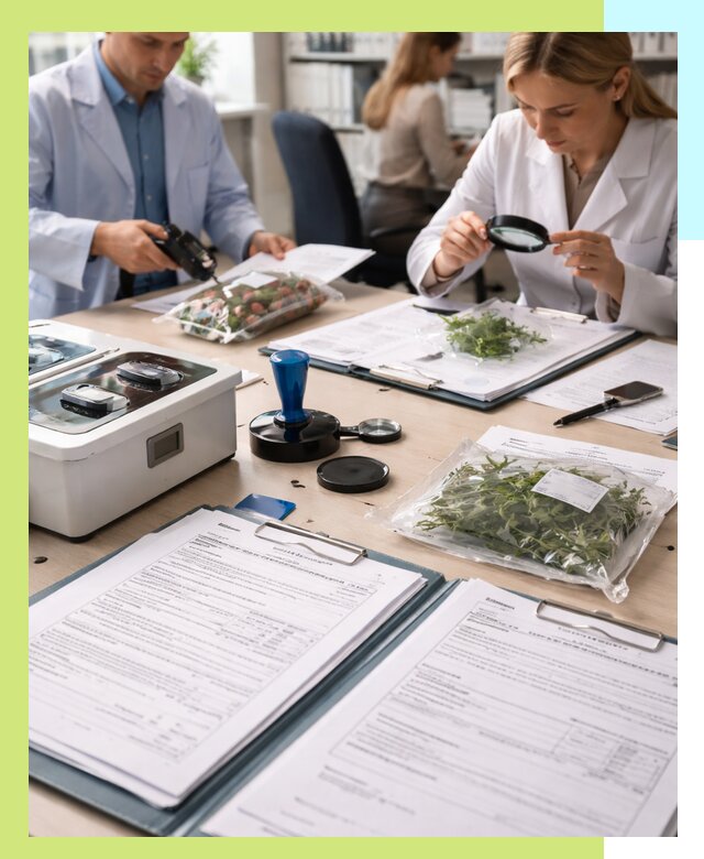 Оформление карантинного сертификата для растений в Губахе