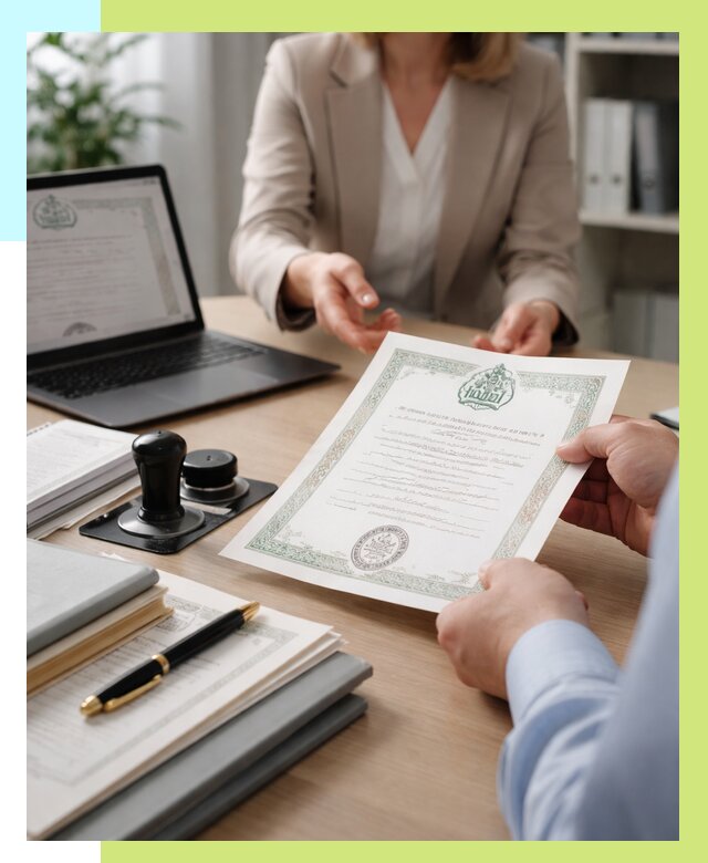 Халяль сертификат в Губахе, получить от 15549 р. | Алешин-Гбх