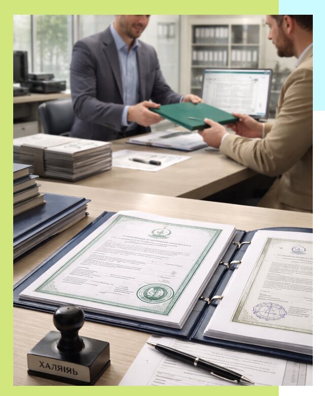 Выдача Халяль сертификата для продукции и услуг в Губахе