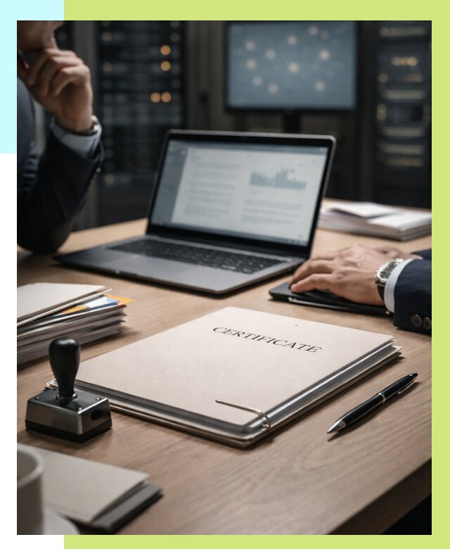 Сертификат ISO 27001 в Губахе под ключ от 155490 р. Алешин-Гбх