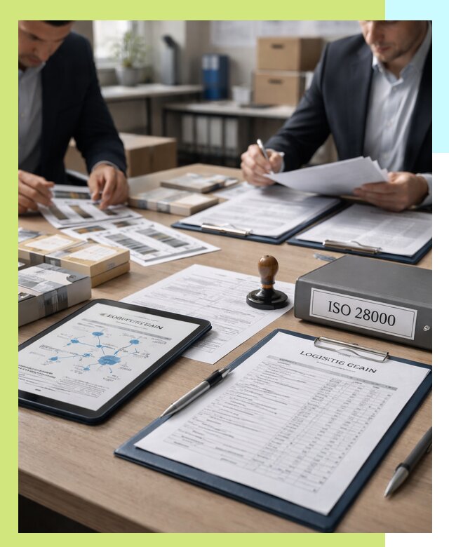 Получение сертификата ISO 28000 по безопасности цепи поставок в Губахе