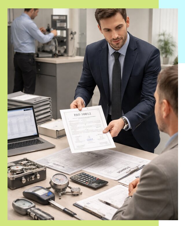 Выдача сертификата ISO 10012 по требованиям метрологии в Губахе