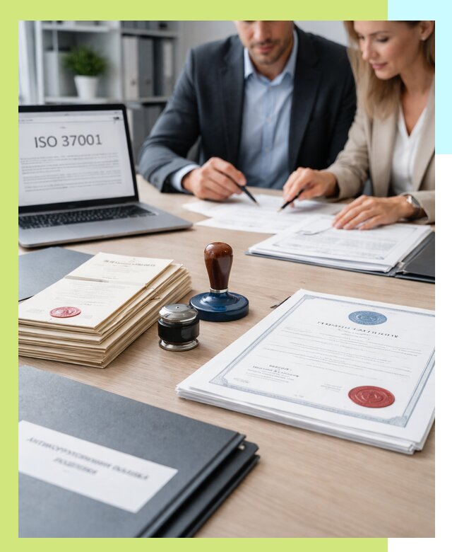 Получение сертификата ISO 37001 по системе борьбы с коррупцией в Губахе